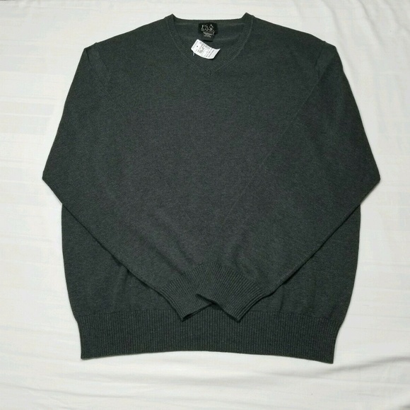 Jos. A. Bank Other - JOS A BANK Large V neck Gray Pullover Sweater